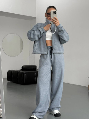 Оверсайз костюм тройка на флисе DMP-R1896T550