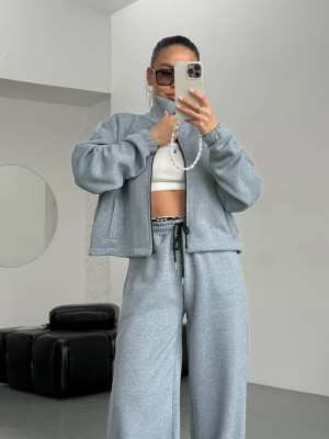 Оверсайз костюм тройка на флисе DMP-R1896T550