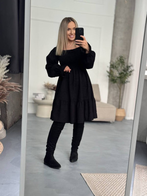 Вельветовое платье на резинке IMMA-A438T520