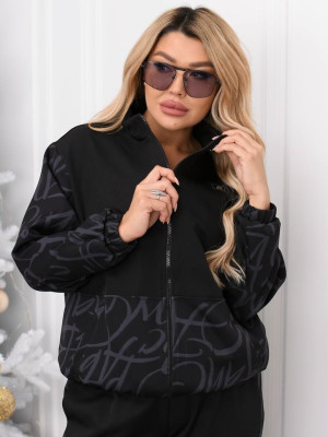 Костюм с принтованными вставками VL-A1130T950