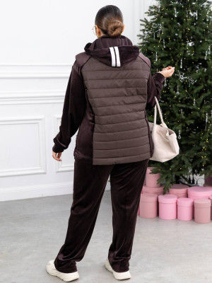 Велюровый костюм-тройка VL-A1138T1500