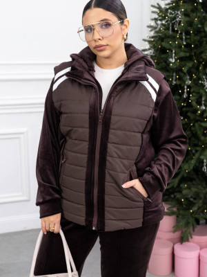 Велюровый костюм-тройка VL-A1138T1500