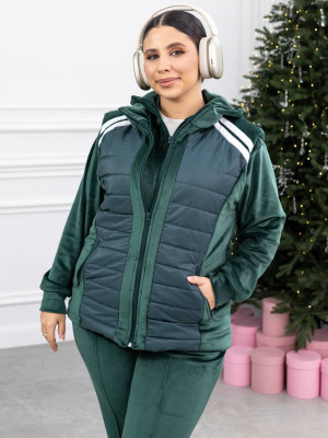 Велюровый костюм-тройка VL-A1138T1500