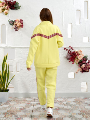 Теплый костюм с вышивкой ELR-A4075T1200