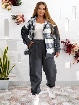 Флісовий жіночий костюм ELR-A4078T950