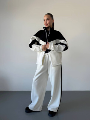 Флисовый двухцветный костюм DMP-R1920T700