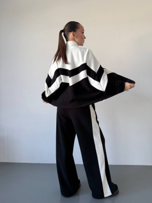 Флисовый двухцветный костюм DMP-R1920T700