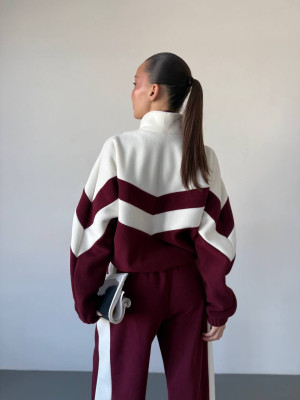 Флисовый двухцветный костюм DMP-R1920T700