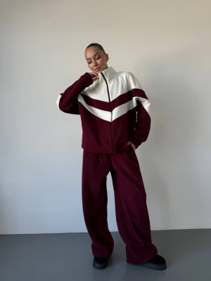 Флисовый двухцветный костюм DMP-R1920T700