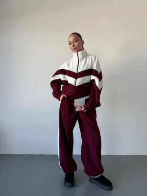 Флисовый двухцветный костюм DMP-R1920T700