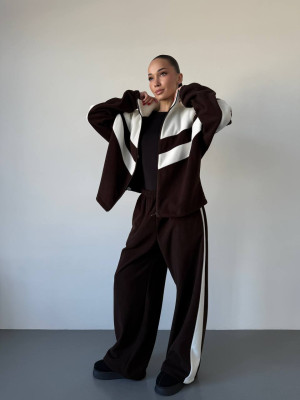 Флисовый двухцветный костюм DMP-R1920T700
