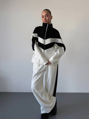 Флисовый двухцветный костюм DMP-R1920T700