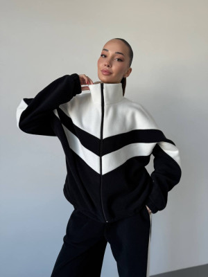 Флисовый двухцветный костюм DMP-R1920T700