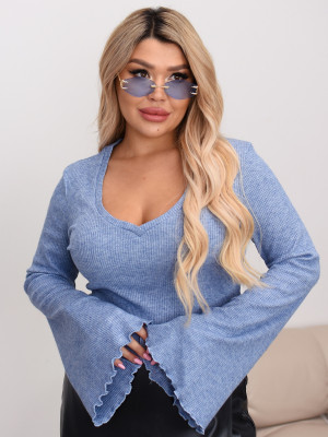 Лонг с широкими рукавами ODF-A005T450