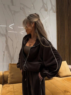 Оверсайз костюм двойка BRA-A286T599