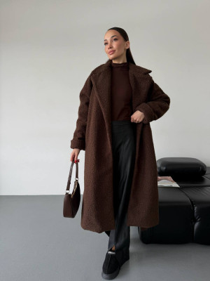 Пальто оверсайз букле DMP-P7186T1100