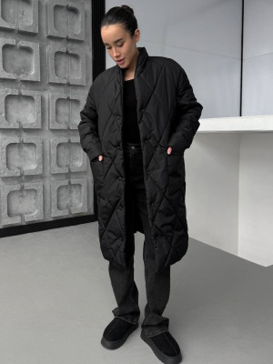 Длинный женский пуховик AM-A5337.1T1100