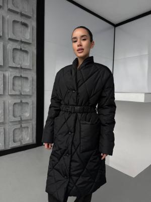 Длинный женский пуховик AM-A5337.1T1100