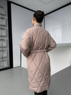 Длинный женский пуховик AM-A5337.1T1100