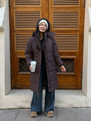 Удлиненная теплая куртка DMP-P4264T860