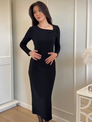 Класична жіноча сукня RK-A912T450