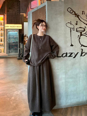 Теплый ангоровый костюм DMP-A1607T500