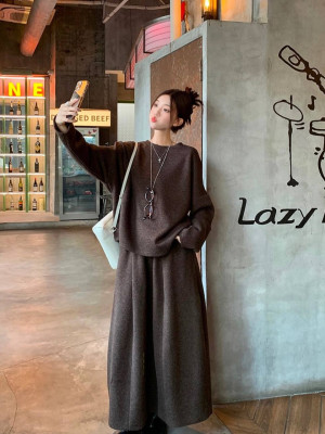 Теплый ангоровый костюм DMP-A1607T500