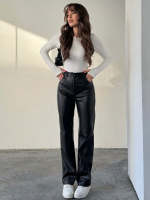 Стильные брюки на флисе DMP-A7108T320