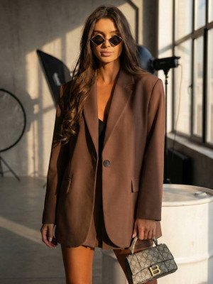 Свободный удлиненный пиджак IO-A784T600