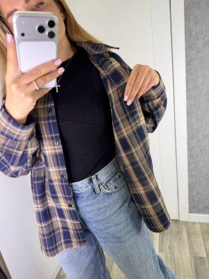 Фланелевая женская рубашка KG-A1108T490