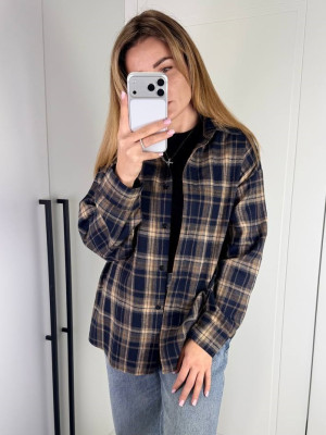 Фланелевая женская рубашка KG-A1108T490