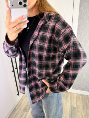 Фланелевая женская рубашка KG-A1108T490