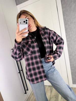 Фланелевая женская рубашка KG-A1108T490