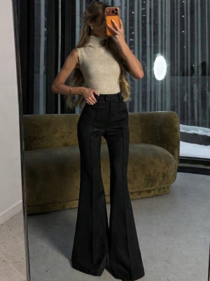 Стильные замшевые штаны EST-A5933T550