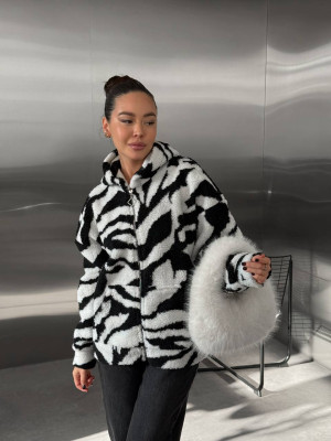 Теплая зипка тедди DMP-R1867T350