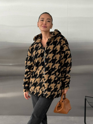 Теплая зипка тедди DMP-R1867T350