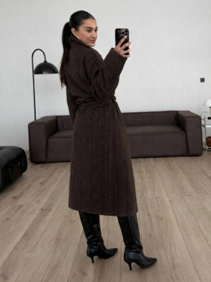 Длинное кашемировое пальто DMP-R4276T1300