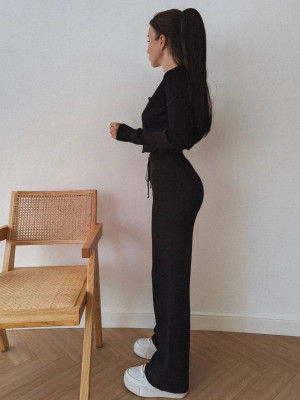 Прогулочный костюм в рубчик DMP-R1239T350