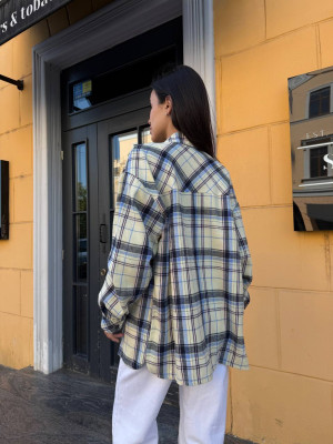 Стильная oversize рубашка AM-A3318.2T550