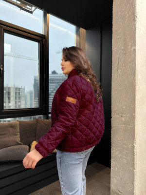 Жіночий стьобаний бомбер VW-A1512T680