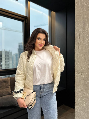 Жіночий стьобаний бомбер VW-A1512T680