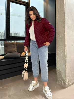 Жіночий стьобаний бомбер VW-A1512T680