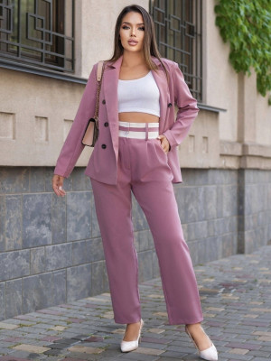 Деловой брючный костюм IO-A675.0367T800