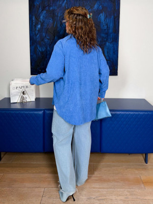 Стильная вельветовая рубашка CUR-A899T480