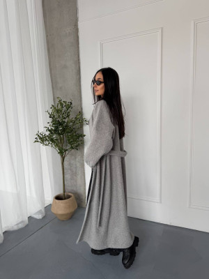 Длинный кардиган с поясом NOB-A26001T890