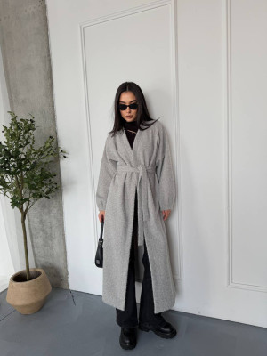 Длинный кардиган с поясом NOB-A26001T890