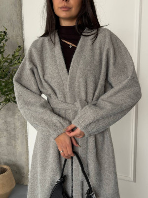 Длинный кардиган с поясом NOB-A26001T890