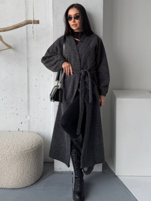 Длинный кардиган с поясом NOB-A26001T890