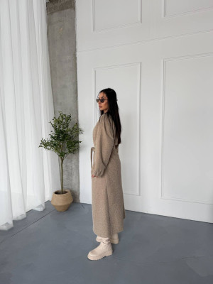 Длинный кардиган с поясом NOB-A26001T890