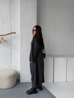 Длинный кардиган с поясом NOB-A26001T890